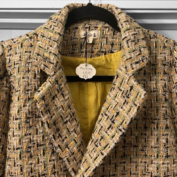 New! POL Tweed Crop Jacket - Picture 2 of 8